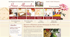 Desktop Screenshot of hausalexandra.com